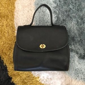 **VINTAGE COACH** top handle bag *RARE*